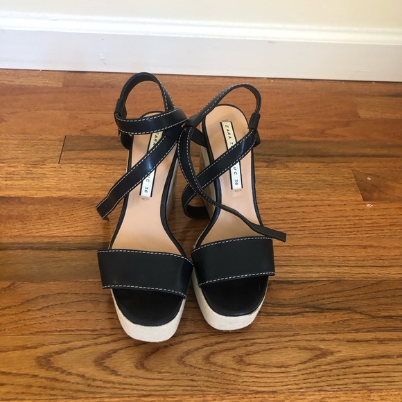 Zara Contrast Wedges - Picture 4 of 7